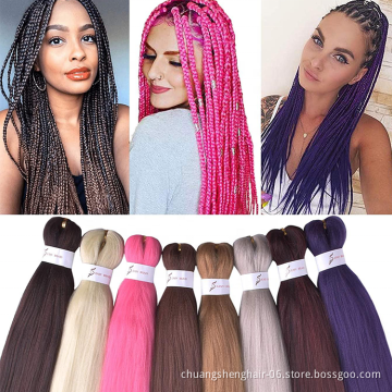 wholesale Hot Selling synthetic hair bundle Jumbo Ombre ez braid hair expression braid pre stretched braiding crochet hair